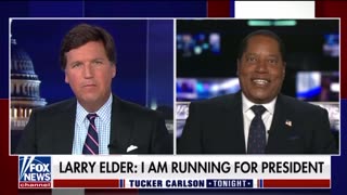 Larry Elder is running for President | Tucker Carlson