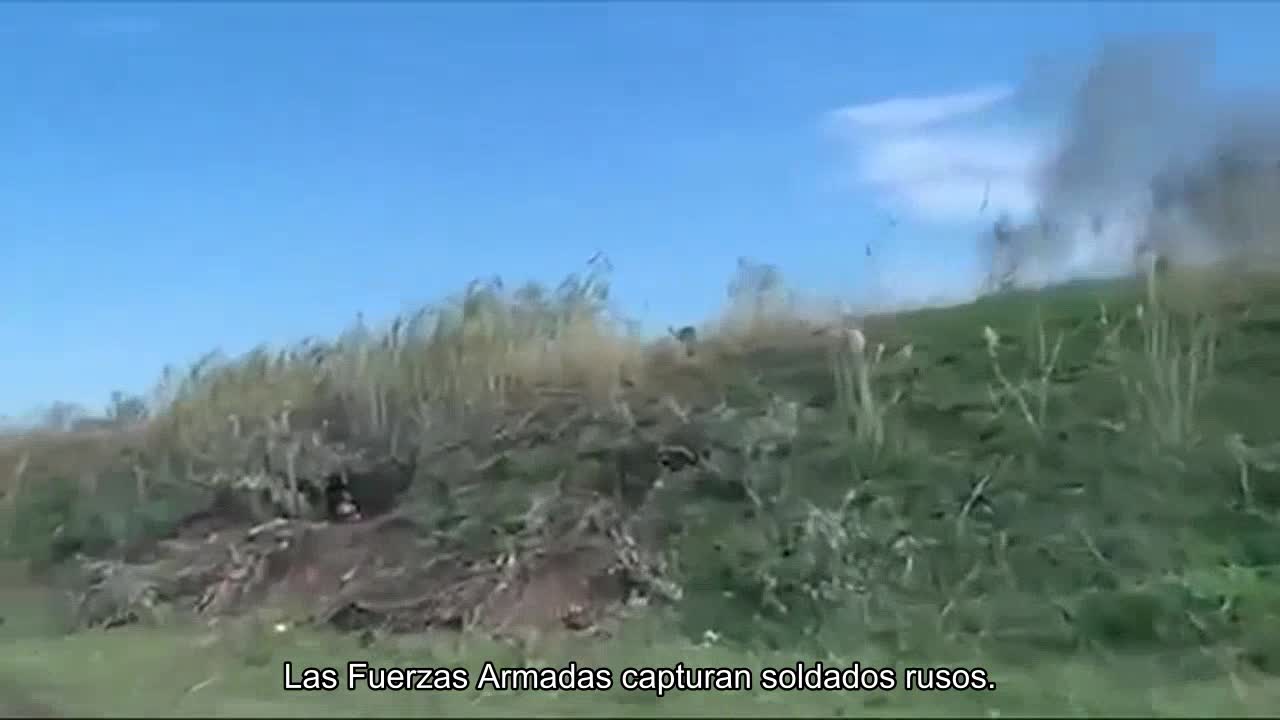 Las Fuerzas Armadas capturan soldados rusos.