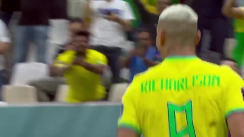 Brazil v Serbia highlights Richarlison goal! FIFA World Cup Qatar 2022