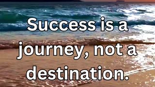 "Journey to Success: Keep Positive Every Step"