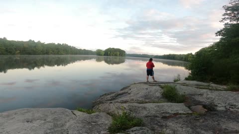 ( S.2 , E.12 ) Getting THE EARLY BITE ( BASS FISHING ) J.F.W.I Fishing * Maine *