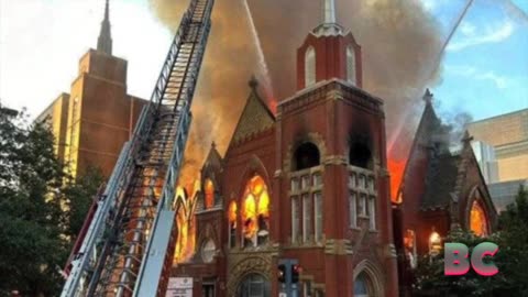 Raging fire destroys Dallas megachurch’s historic chapel