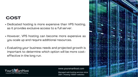 Choosing the Right Hosting Option: An Extensive Evaluation of VPS and Dedicated Hosting