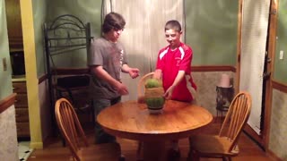 Exploding Watermelon Means Lights Out For These Kids