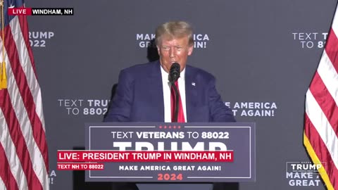 President Trump in Windham, NH