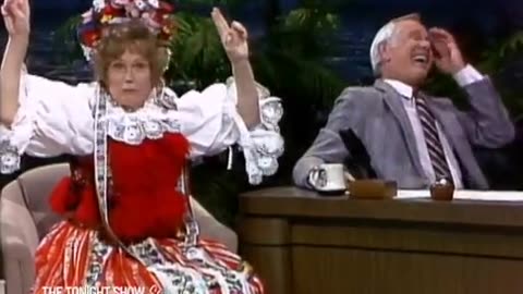 Vlasta Krsek the -Queen Of The Polka- Has Johnny Dying - Carson Tonight Show