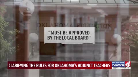 Oklahoma adjunct teacher requirements left up to districts