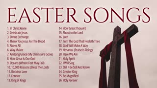 He is Risen! ✝️ Best Easter Worship Songs 2024 ✝️ God’s People Say Amen