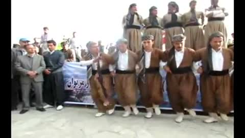 Traditional Kurdish Dance in Marivan