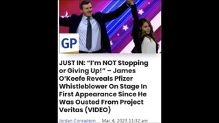 I'm not stopping! - James O'Keefe