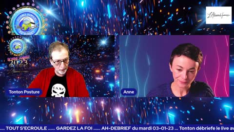 Live - Tonton Posture et Anne Lallemand reçoivent Nina Padilha [03 janvier 2023]