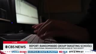 Cybersecurity report warns ransomware group is targeting schools