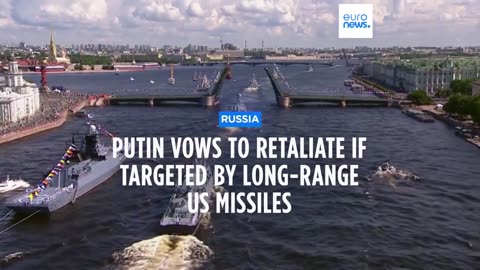 Putin promises 'mirror measures' to US missiles in Germany| TN ✅