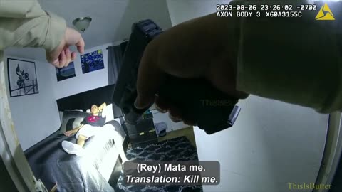 Bodycam shows multiple warnings for a burglary suspect to drop the knife before being shot in Tucson