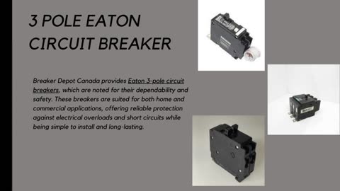 3 Pole Eaton Circuit Breaker