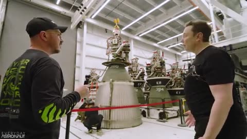 First Look Inside SpaceX's Star Factory w/ Elon Musk