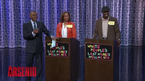 'Play The White People's Last Name Spelling Bee - The Arsenio Hall Show' - 2013