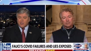 Senator Rand Paul: Gain if Function Funded by American Tax Dollars - Fauci's Lies Exposed