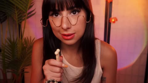 ASMR Therapy Session 👀🧡 asking YOU questions, focus tests, roleplay for sleep