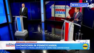 Fetterman and Oz face off in Pennsylvania Senate debate