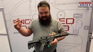 LWRC IC-9 9mm PCC that takes Glock magazines - SHOT Show 2024