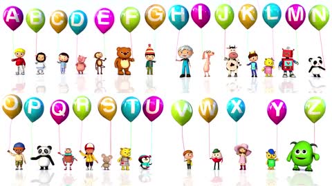 ABC Song | Zed Version | Balloon Song | Original Song by LittleBabyBum! | ABCs and 123s 1B views · 7