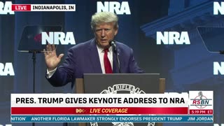 FULL SPEECH: President Donald J Trump Speaks at the NRA Annual Meeting, From Indianapolis. 4/14/23