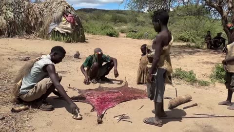 A Glimpse Into Hadzabe Tribe Traditional & Ancient Hunter-Gatherer Lifestyle