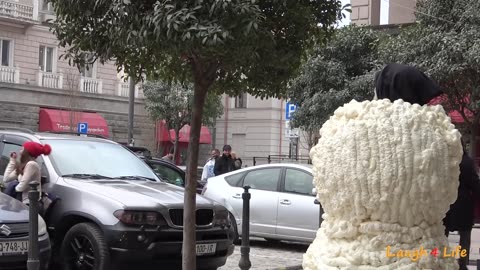 SCARY SNOWMAN PRANK #3 2019 - when the Grim lives in a snowman