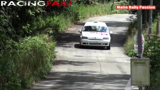 Epic rally crashes/car crashing/motorsports/racing