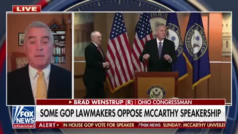 ‘Overwhelming majority’ wants McCarthy as speaker- Rep. Brad Wenstrup