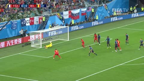 France v Belgium 2018 FIFA World Cup Match Highlights