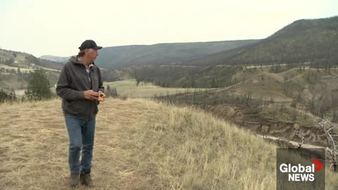 BC landslide: Structure washed away after water tops Chilcotin River site, video shows