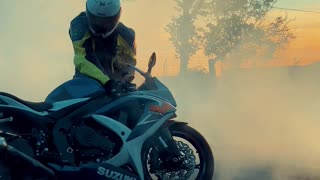 Bike Burnout #Suzuki #Japan #Bike #vancouver