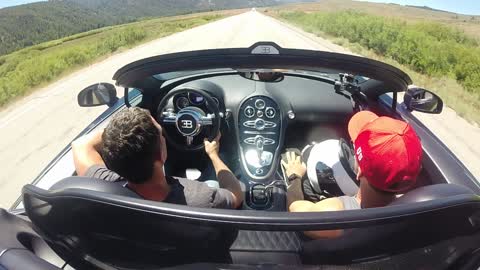 Bugatti Veyron Supercar: Cockpit Views At 238.5mph