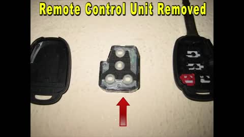 Toyota Camry How To Change Key Fob Battery 2012 To 2017 XV50 7th Generation With Part Number