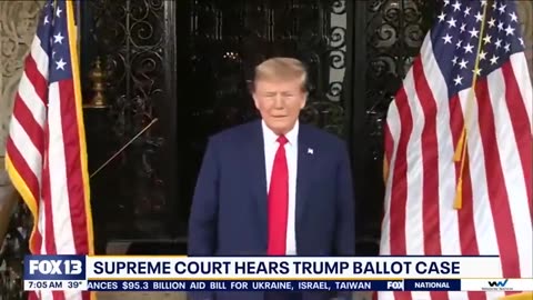 Supreme Court hears Trump ballot case