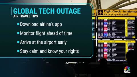 Thousands of flights cancelled across the world after major Microsoft outage| Nation Now ✅