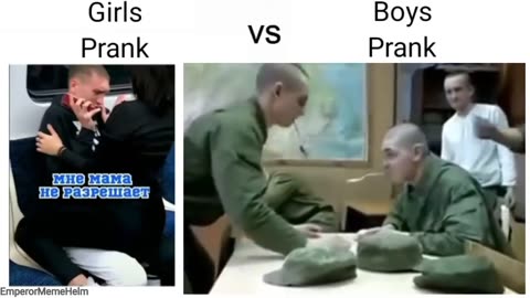 Girls Prank vs Boys Prank