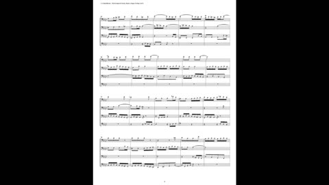 J.S. Bach - Well-Tempered Clavier: Part 2 - Fugue 12 (Bassoon Quartet)