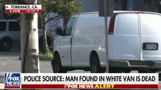 Man Found in White Van is Dead