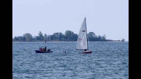 Fox weather live broadcast from Tawas Bay, Michigan