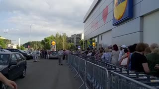 LIDL Grand opening in Lithuania, Vilnius