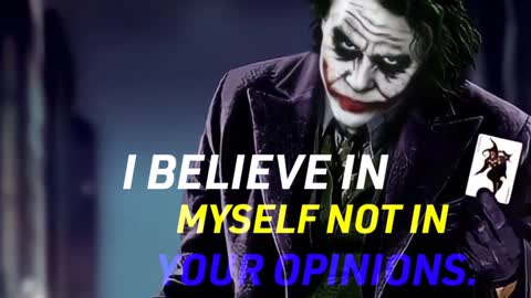 3 Things That 99.99% Of People Don't know - Joker Quotes YT