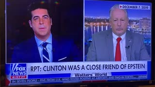 12/27/20 Fox Jesse Watters about Bill Clinton on Epstein Island
