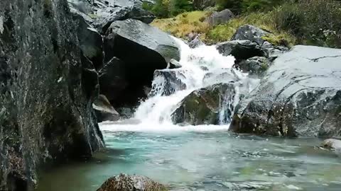 relaxing mini waterfall sounds