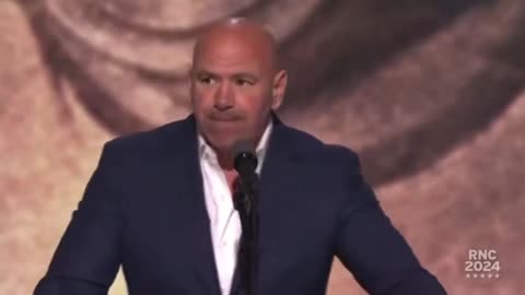 Dana White's full introduction speech to Donald Trumps walkout at RNC