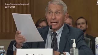 Dr Fauci Exposed after Lying to congress on Convid-19 experiment in china