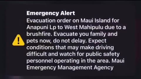 These officials in Maui are so INCOMPETENT they do not know how to use a SIREN