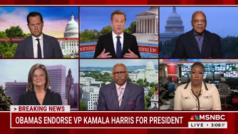 BREAKING: Obamas endorse VP Kamala Harris for president